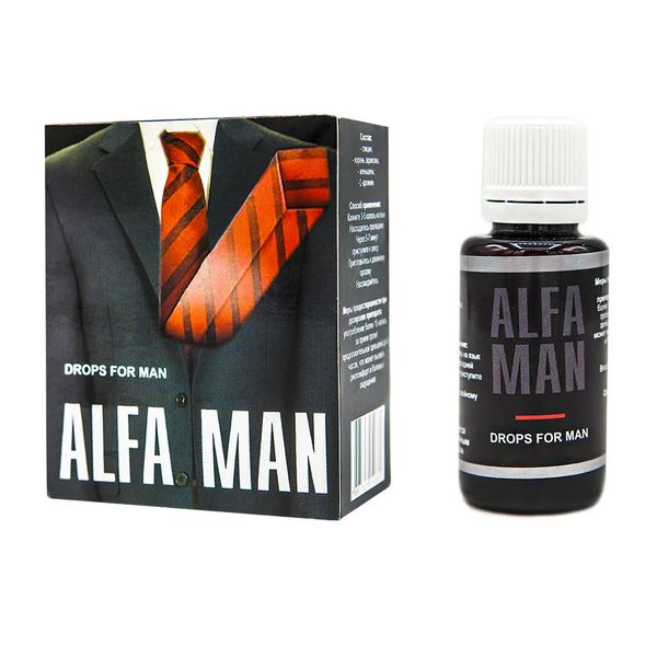 Краплі для потенції Alfa Man Alfa Man